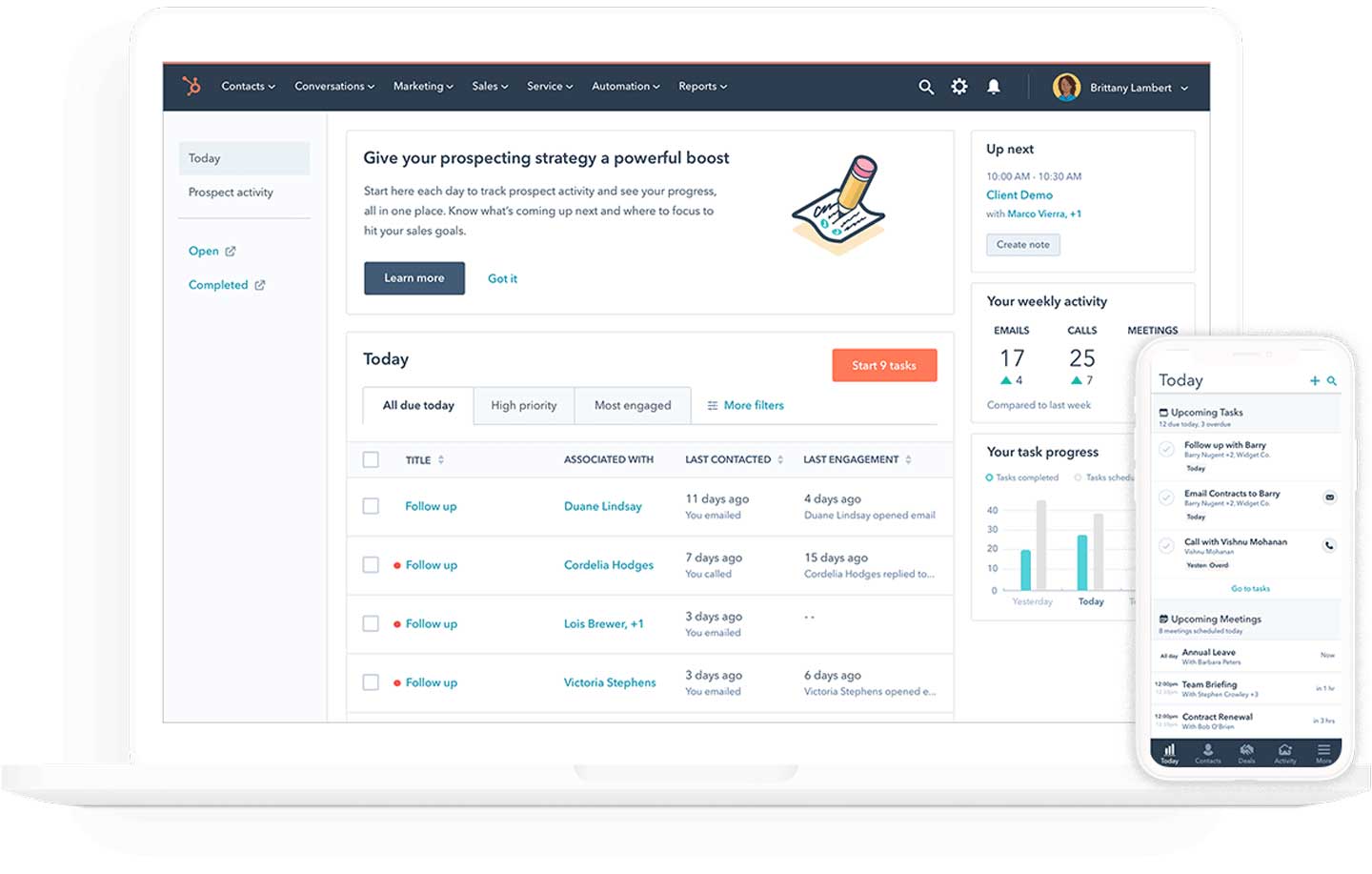 HubSpot CRM for Service Brands